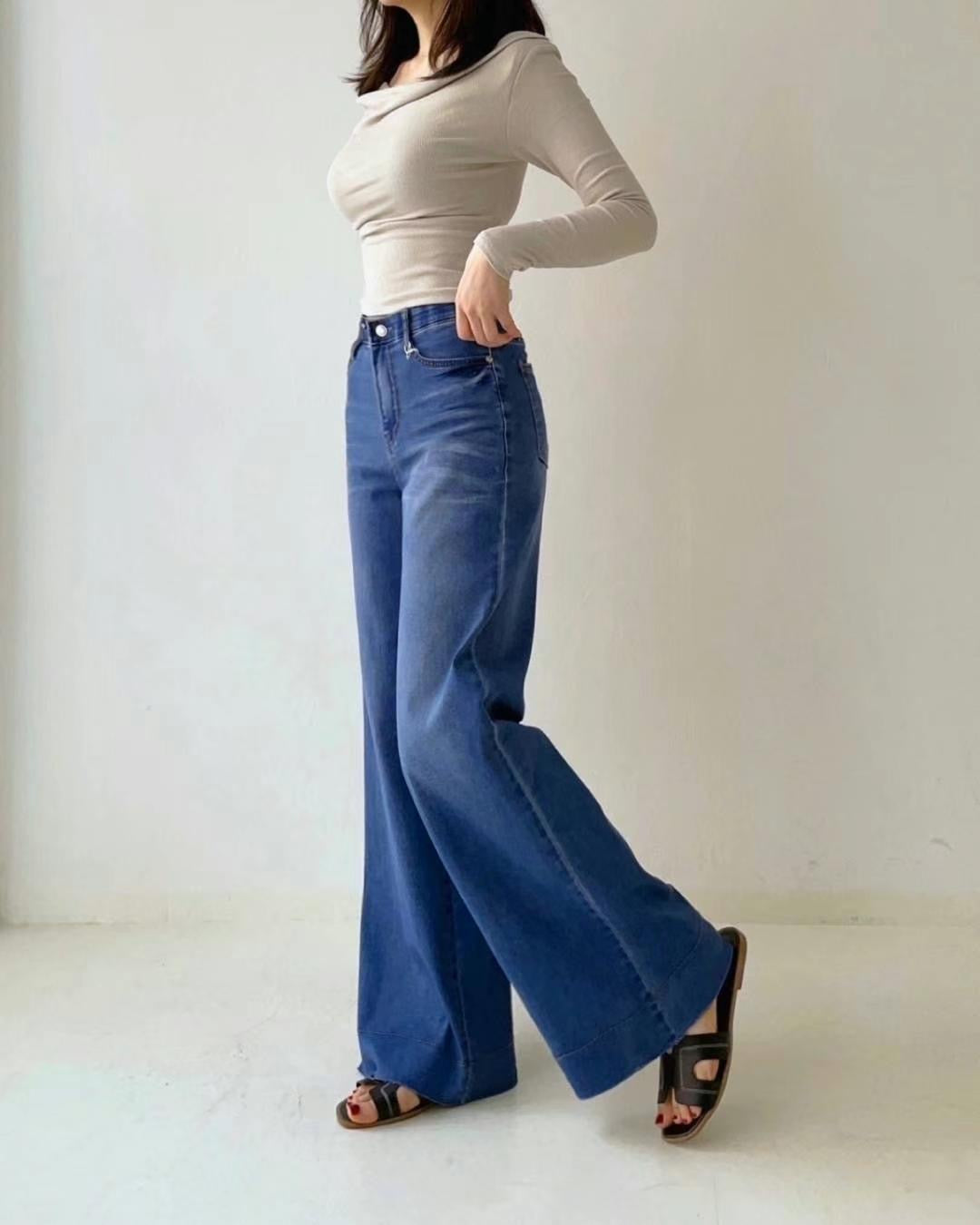 【現貨】韓國 HowLuk 牛仔褲(夏季款)【H5488】