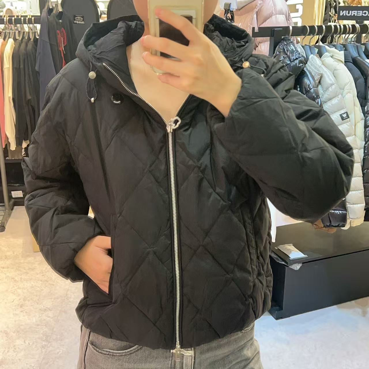 韓國 LifeWork Women's Lite Diamond Quilted Mid-Down Hooded Jumper (鴨絨)【LW002】