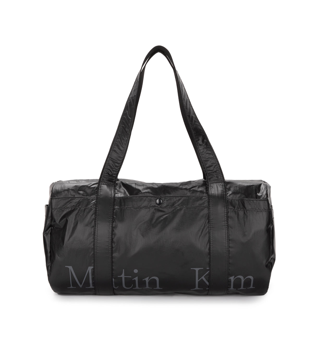 韓國 Matin Kim GLOSSY LOGO SPORTY DUFFEL BAG【MK130】