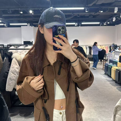 韓國 National Geographic Denim Ball Cap【NG168】