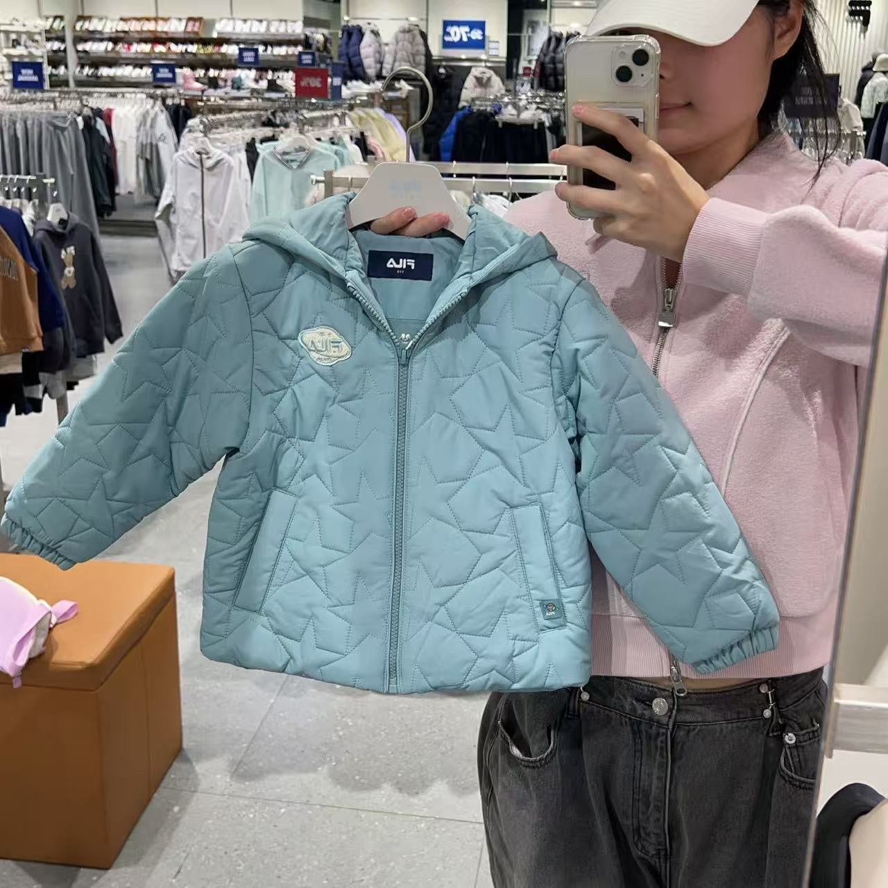 韓國 FILA Kids TOD Stella Quilting Jumpe【FA063】