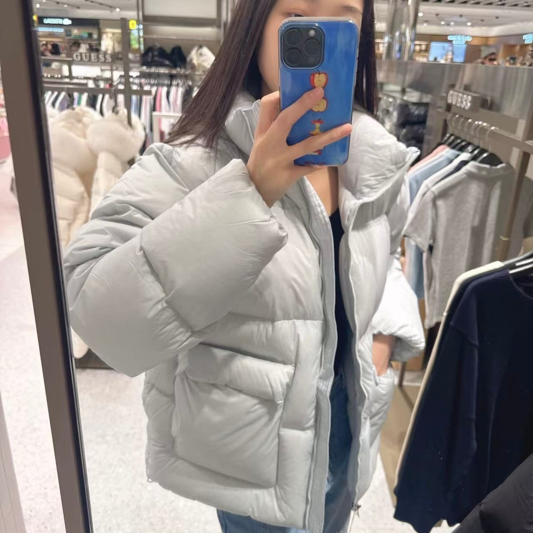 韓國 Guess Uni Zero Goose Puffer (鵝絨)【GU020】