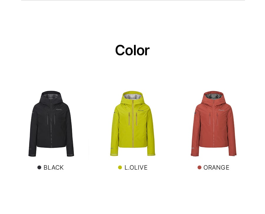 韓國 Discovery Women's Bergen Gore Windstopper Goose Down Lightweight Padding【DY172】