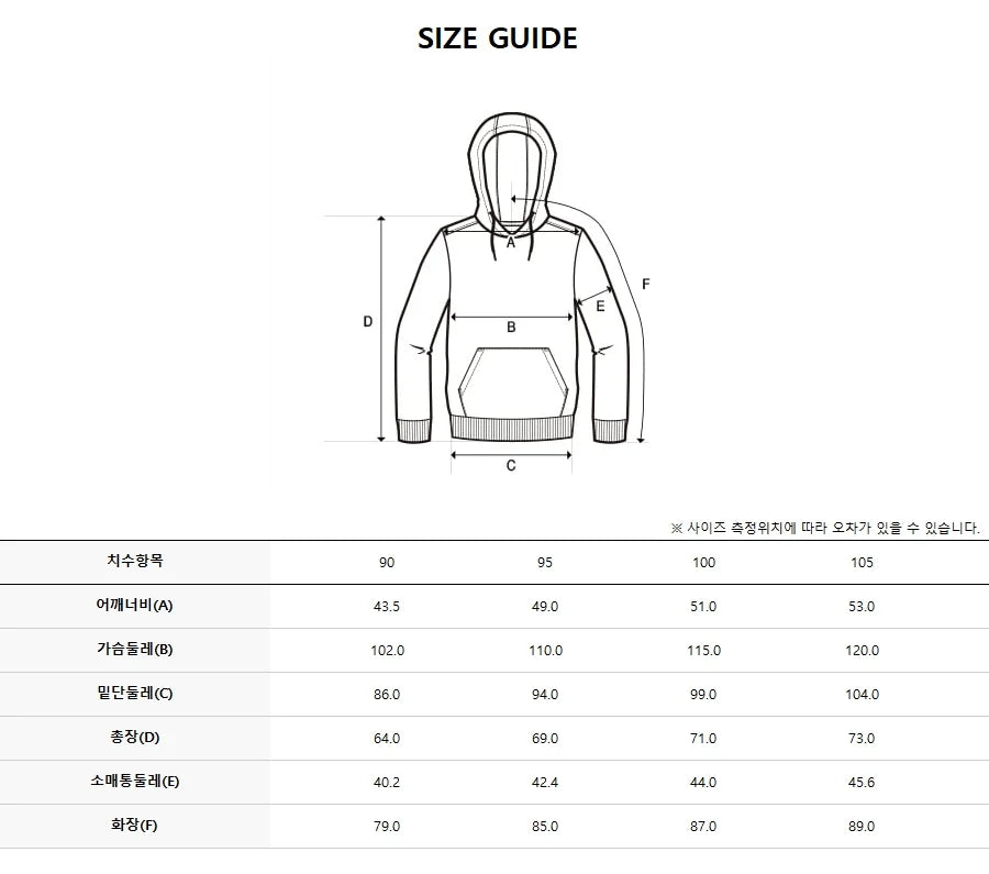 韓國 Discovery Denver Fleece Hoodie【DY277】