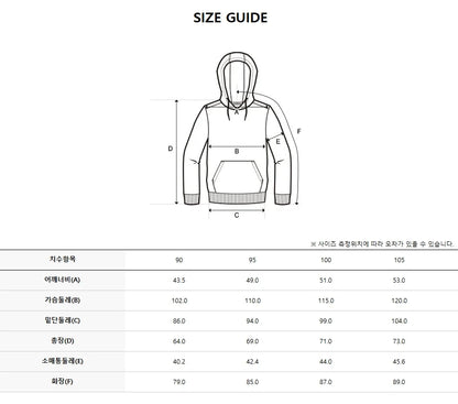 韓國 Discovery Denver Fleece Hoodie【DY277】