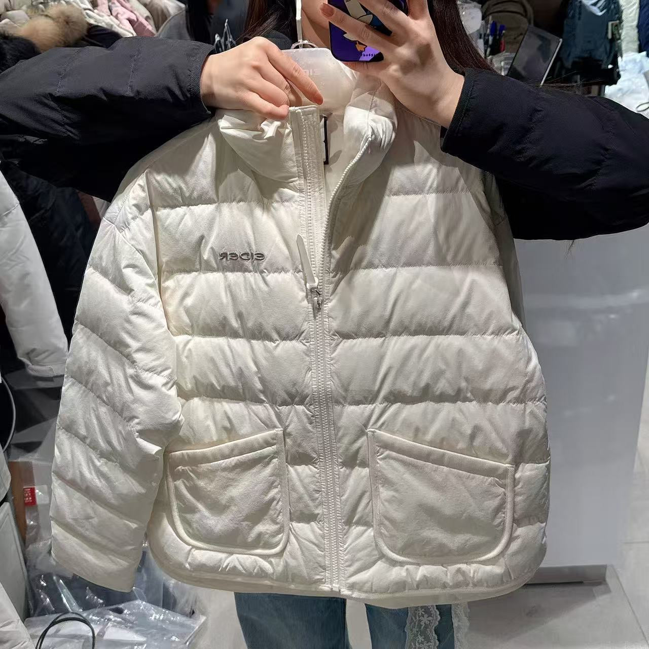 韓國 Eider Women's Lightweight Slim Down Jacket (鵝絨)【ER003】
