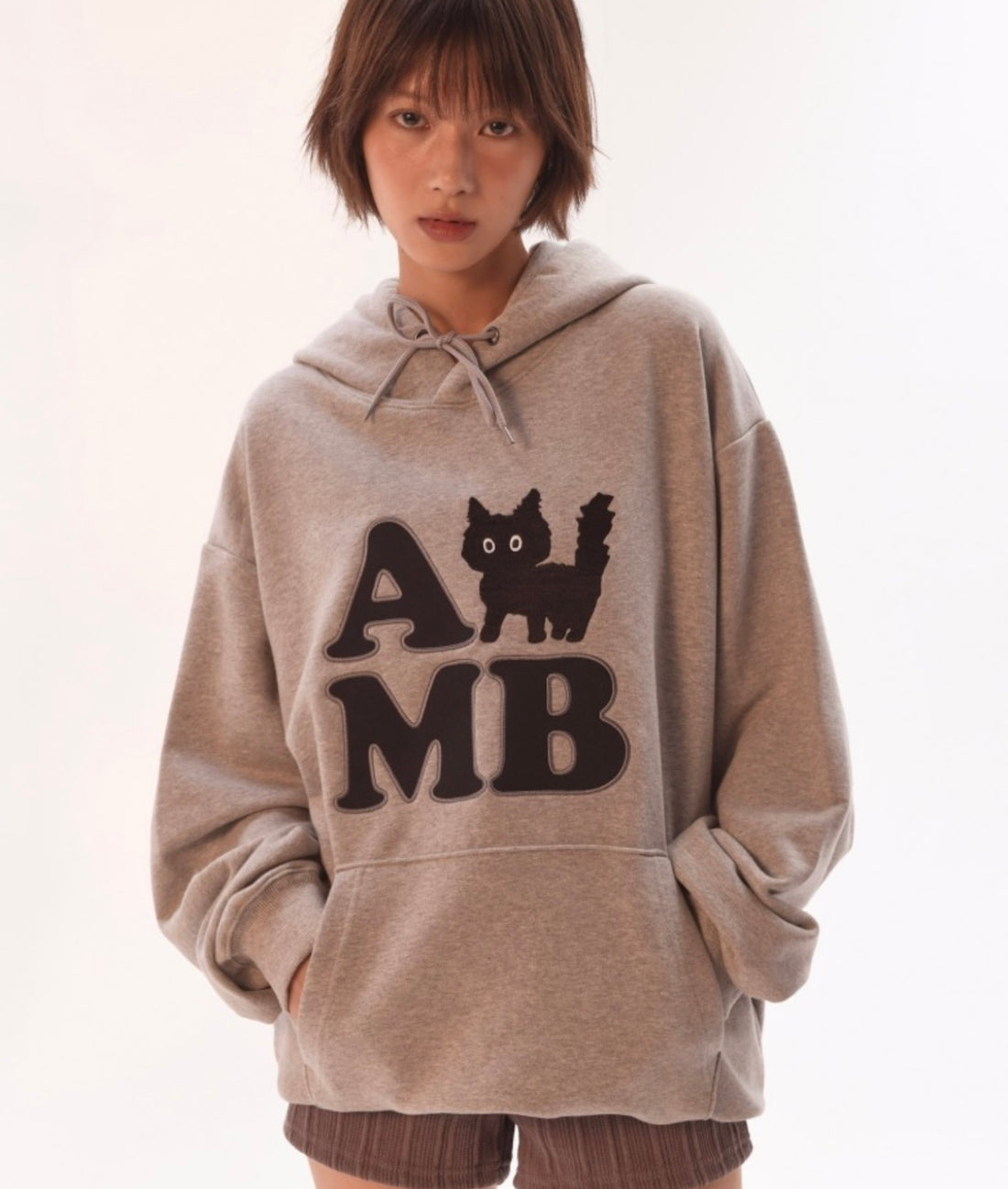 韓國 Ambler AMB CAT Hoodie【AR090】 - STT Mall HK 靚太網購