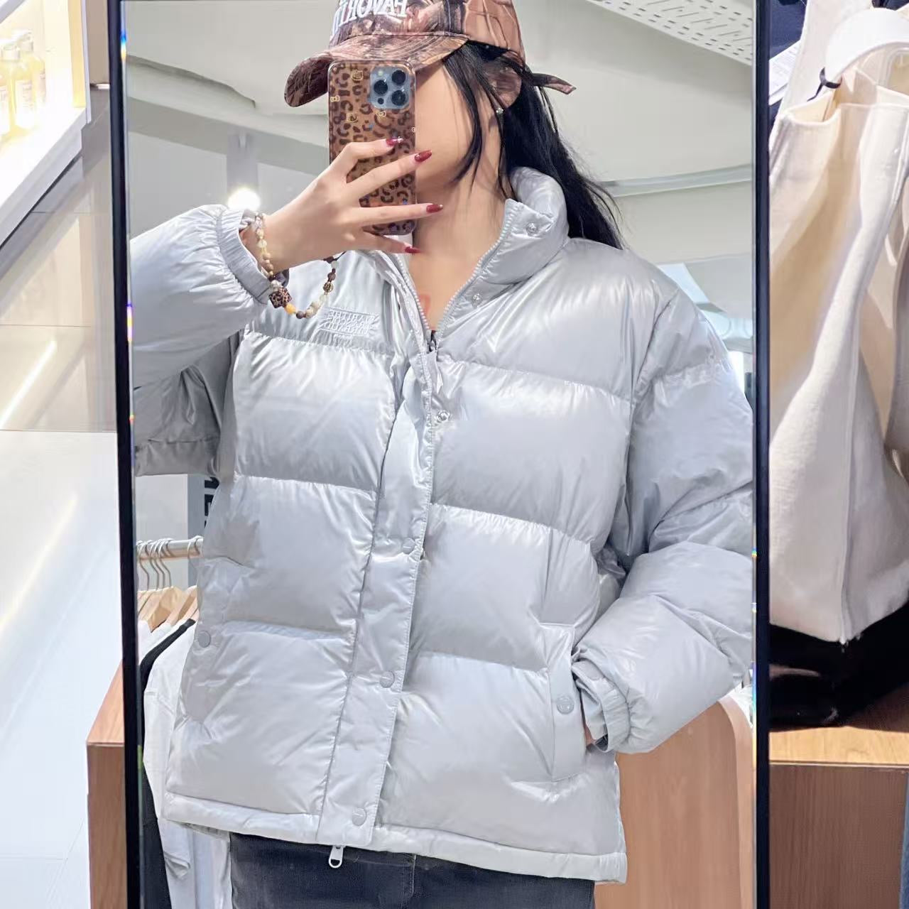 韓國 Marithe Francois Girbaud Glossy Down Jacket (鴨絨)【MF755】