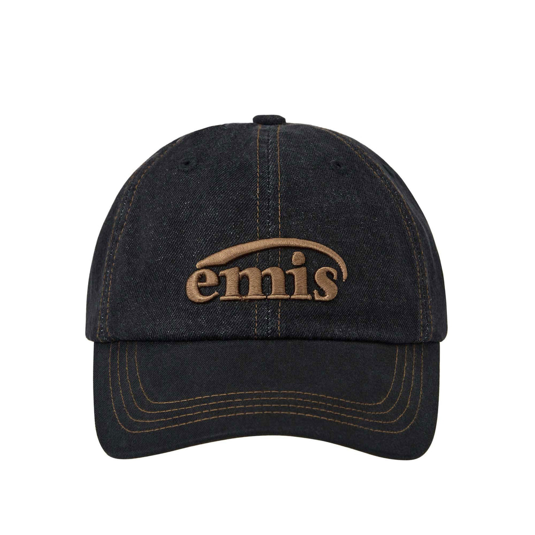 韓國 EMIS Washed Denim Ball Cap【ES031】