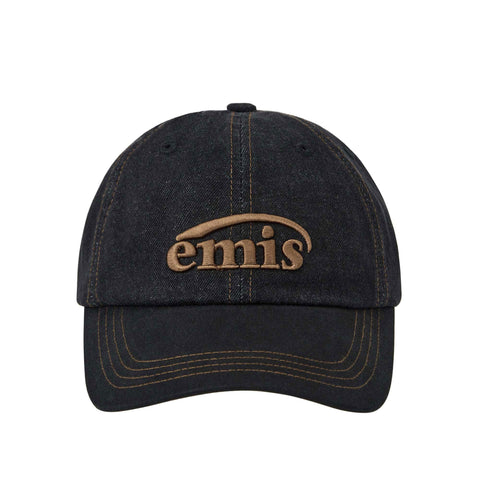 韓國 EMIS Washed Denim Ball Cap【ES031】