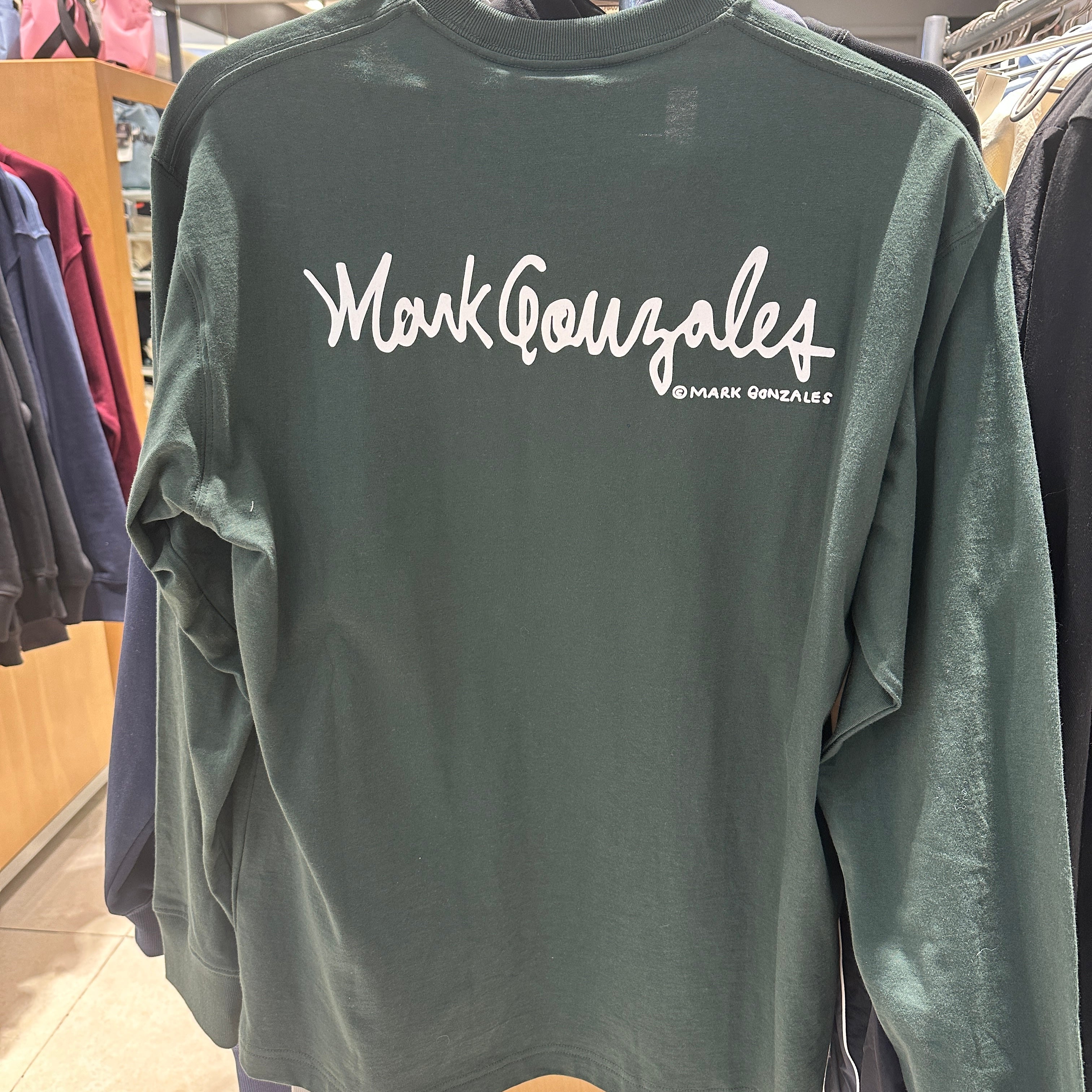 韓國 Mark Gonzales Angel Wappen Long Sleeve T-Shirt【MG123】