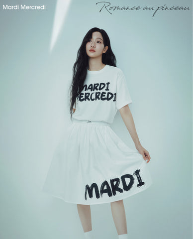 韓國 Mardi Mercredi TSHIRT BRUSH LOGO【MM037】