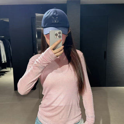 韓國 Mucent Signature Metal Logo Ball Cap【MU156】