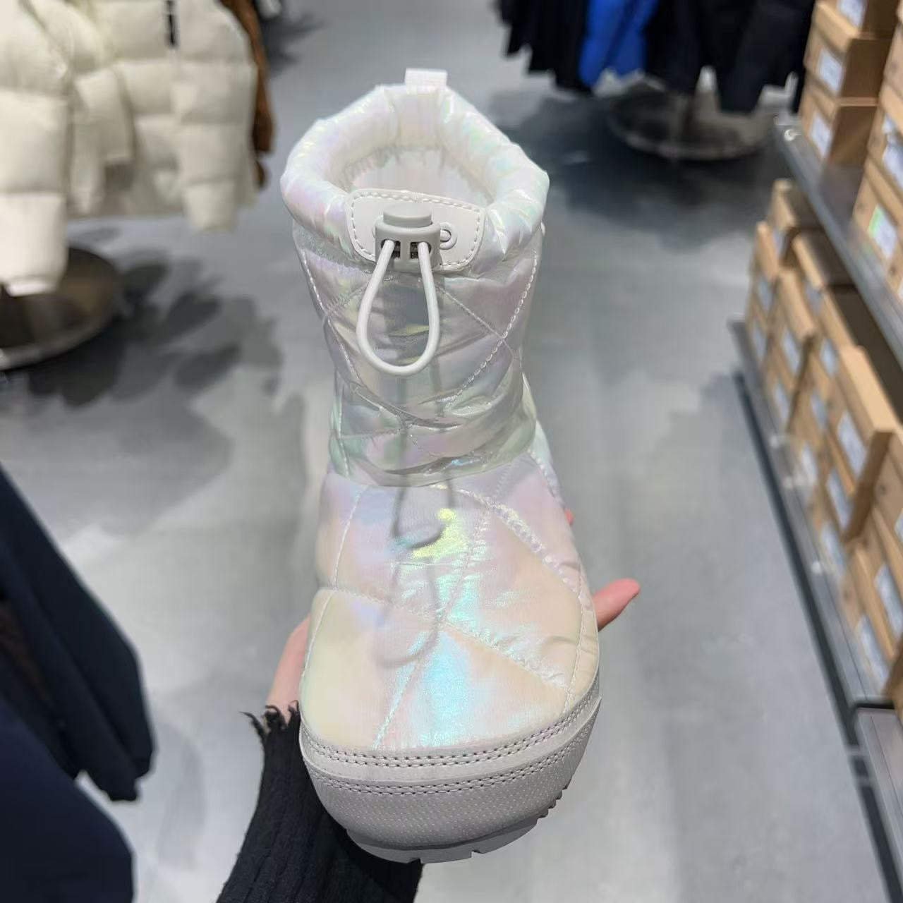 韓國 FILA Kids Mirrorball Boots V2 KD【FA107】