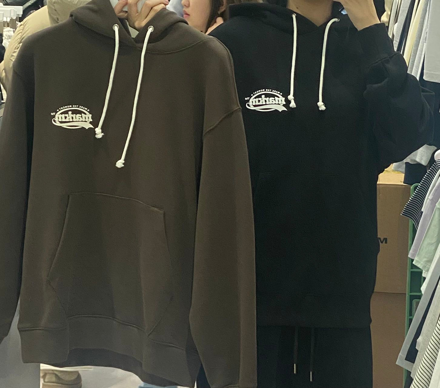 韓國 Markm SWING LOGO HOODIE【MA050】 - STT Mall HK 靚太網購