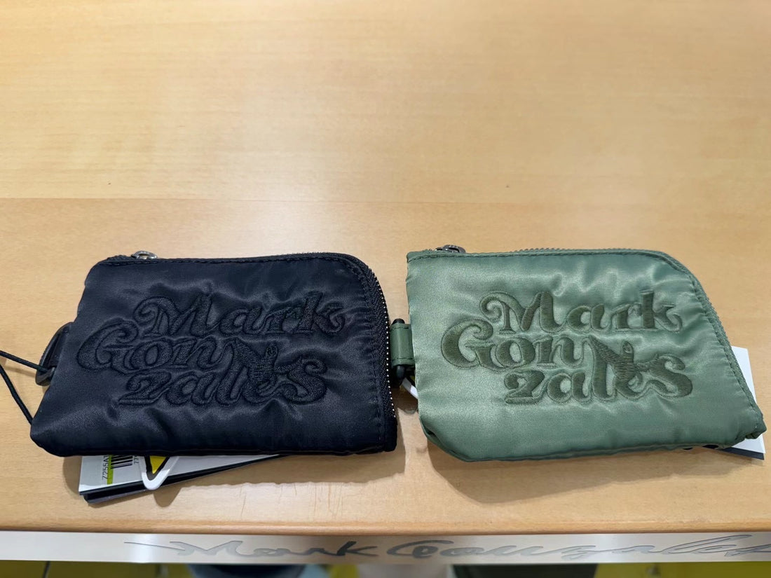 韓國 Mark Gonzales Logo Stitch Zipper Wallet【MG112】