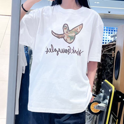 韓國 Mark Gonzales Angel Graphic Short Sleeve T-Shirt【MG228】