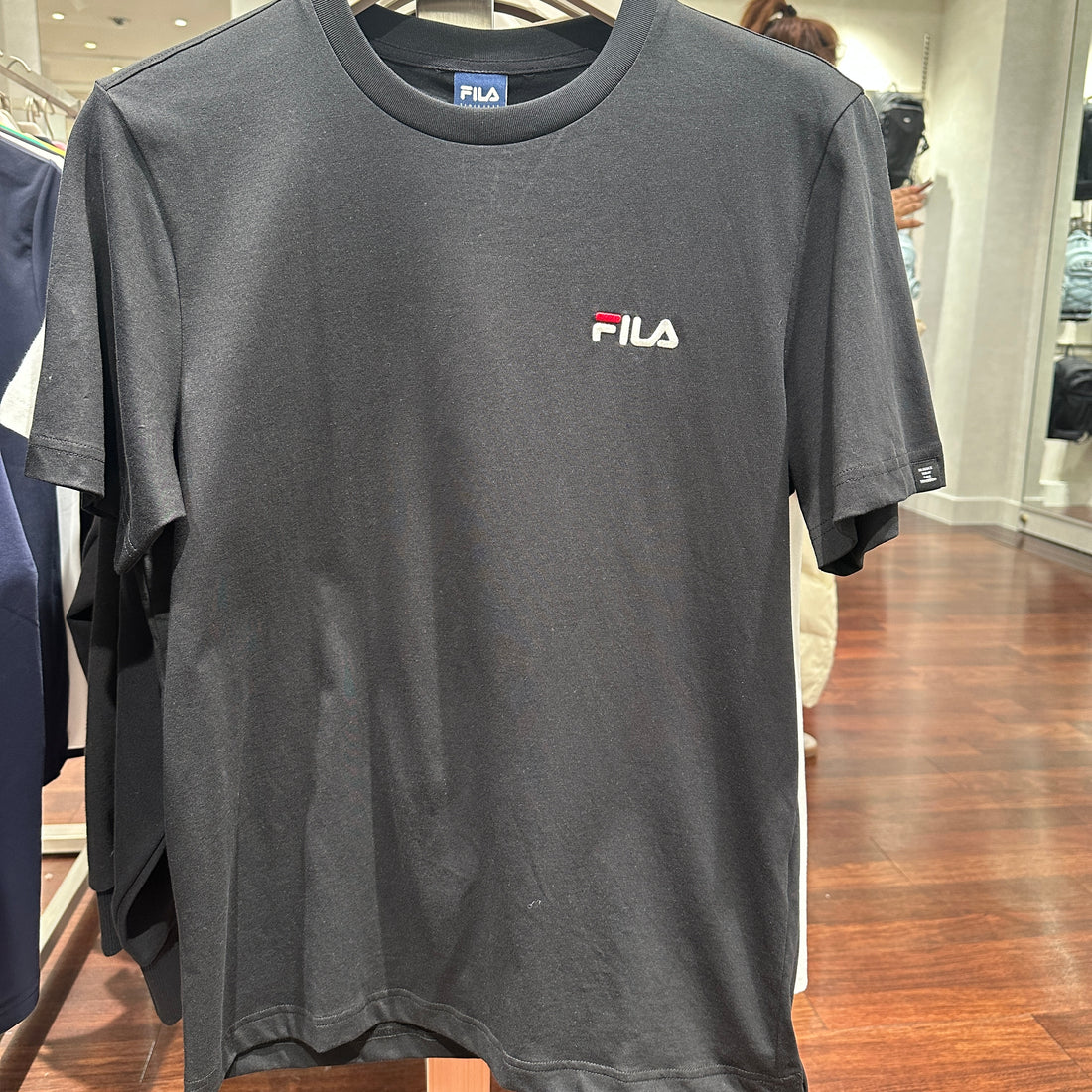 韓國 FILA Basic Small Linear Short Sleeve T-shirt【FA212】