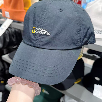韓國 National Geographic Logo Lightweight Cap【NG027】