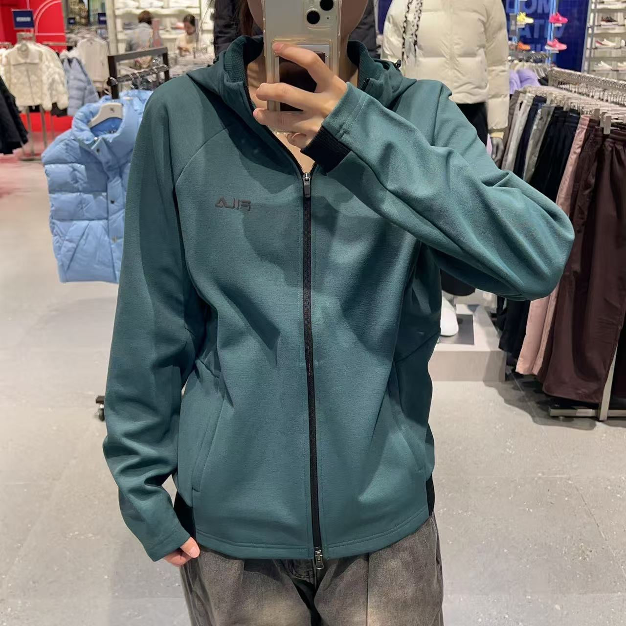 韓國 FILA Power Stretch Hooded Training Jacket【FA041】