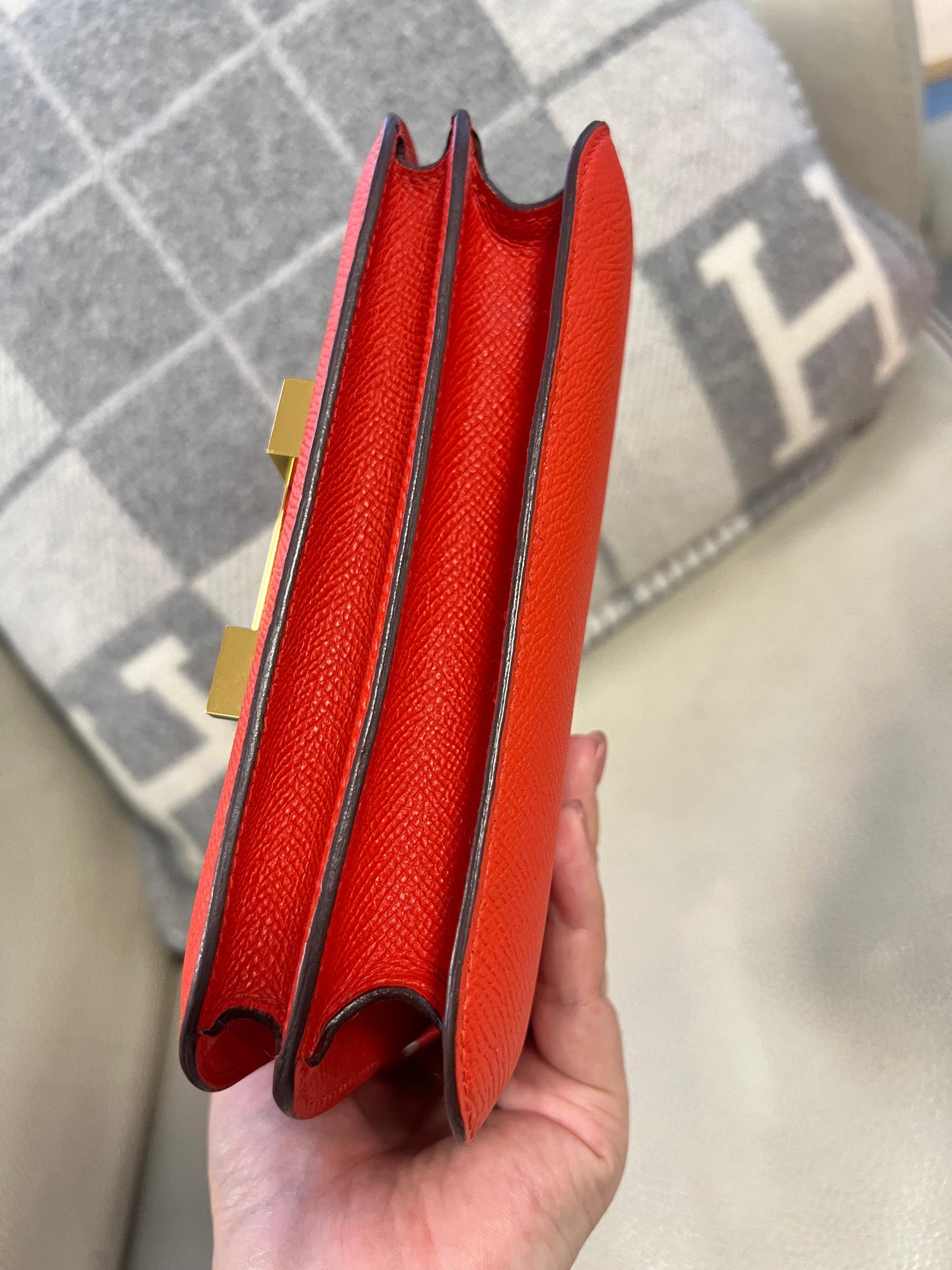 【Preloved】Hermes mini Constance 19 (訂金$500，總售價為 $58,000)【ST021】
