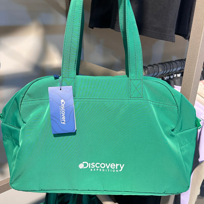 韓國 Discovery Varsity Logo Boston Bag【DY141】
