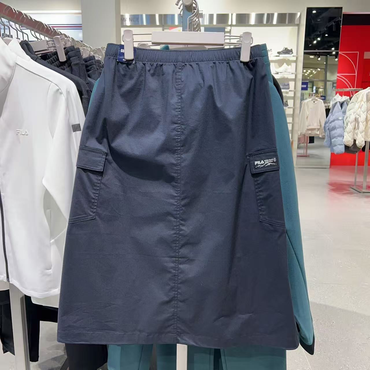 韓國 FILA Woven Cargo Skirt【FA054】