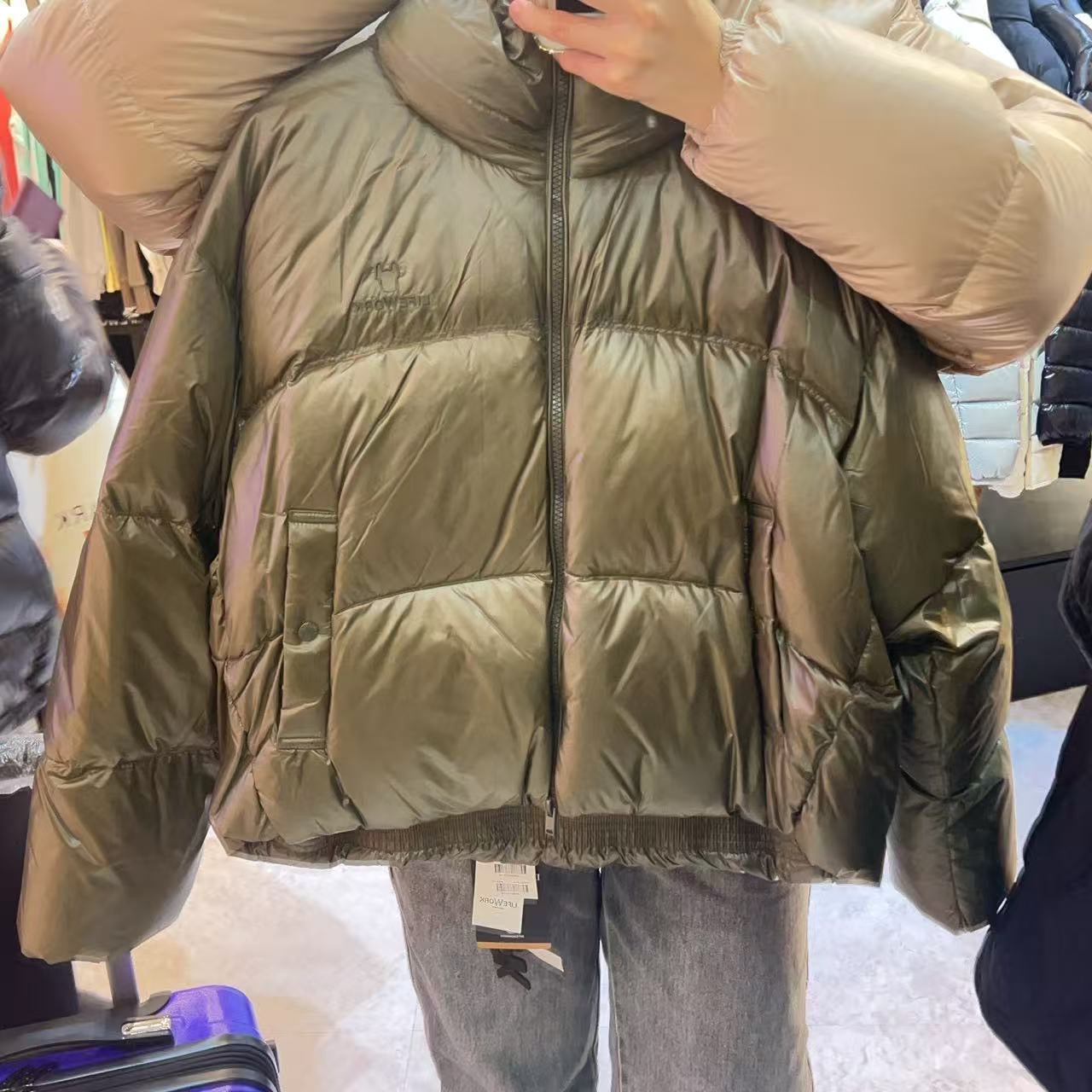 韓國 LifeWork Women's Soft Air High Neck Short Down Jumper (鴨絨)【LW011】