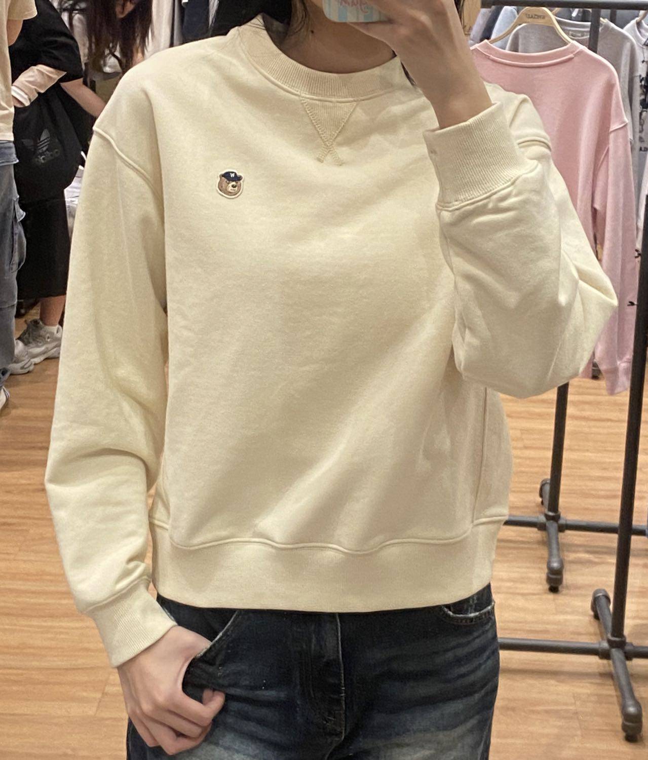 韓國 Who.A.U Steve Head Patch Sweatshirt【WA060】 - STT Mall HK 靚太網購