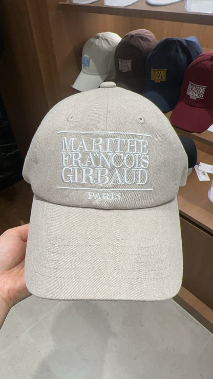 韓國 Marithe Francois Girbaud CLASSIC LOGO CAP【MF422】