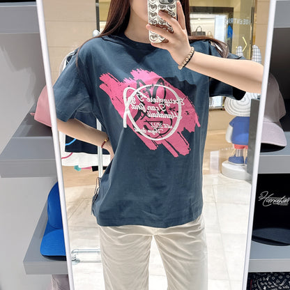 韓國 HANAHAII X-兔子塗鴉 T-shirt【HA027】 - STT Mall HK 靚太網購