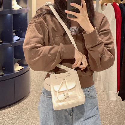 韓國 KANGOL Lucky Canvas Bucket Bag【KL013】