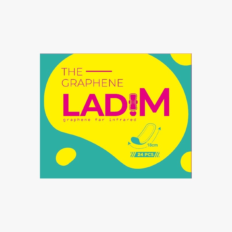 韓國 LadiM 遠紅外線石墨烯抑菌衞生棉 (一套三盒)【KX170】
