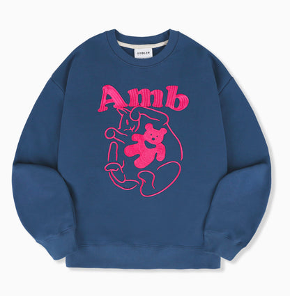 韓國 Ambler Cozy Cat Sweatshirt【AR085】