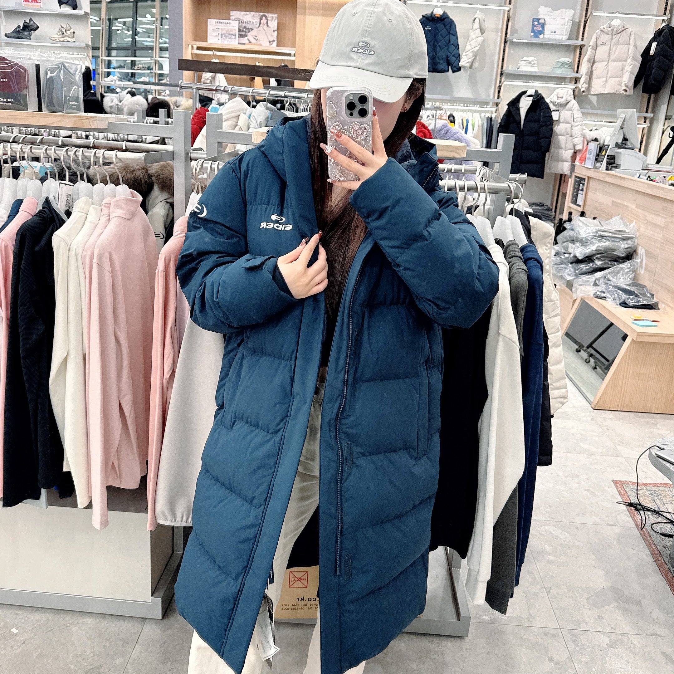 韓國 Eider WINDSTOPPER LONG DOWN JACKET【ER232】