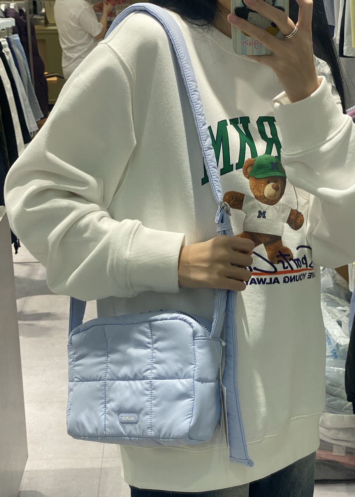 韓國 Markm PADDED CROSSBAG【MA006】 - STT Mall HK 靚太網購