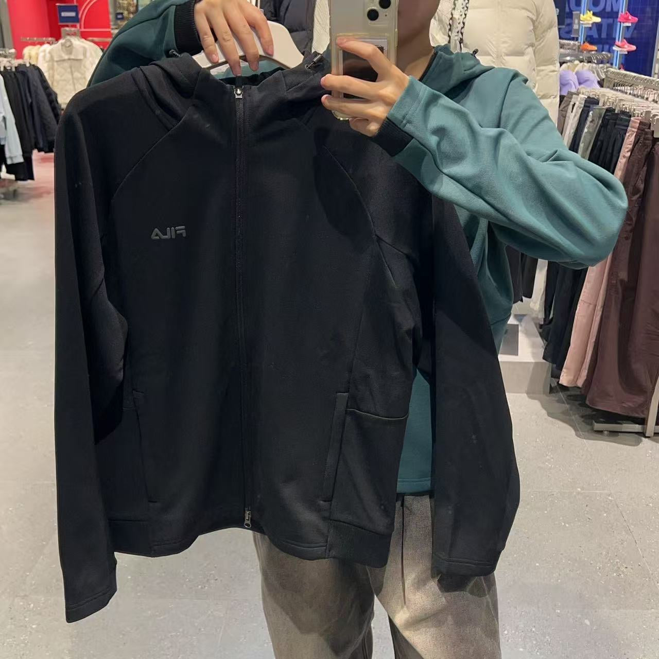 韓國 FILA Power Stretch Hooded Training Jacket【FA041】