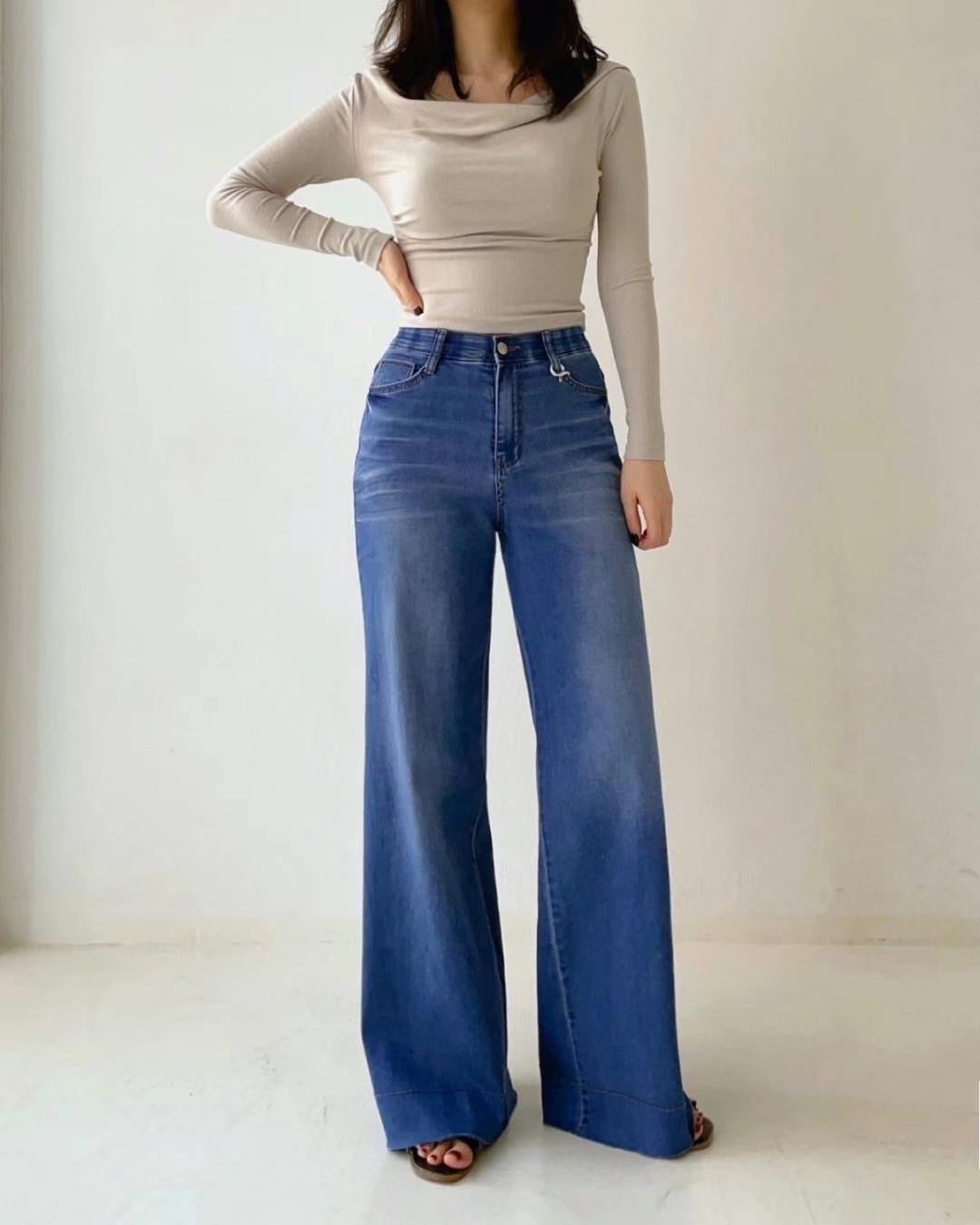 【現貨】韓國 HowLuk 牛仔褲(夏季款)【H5488】