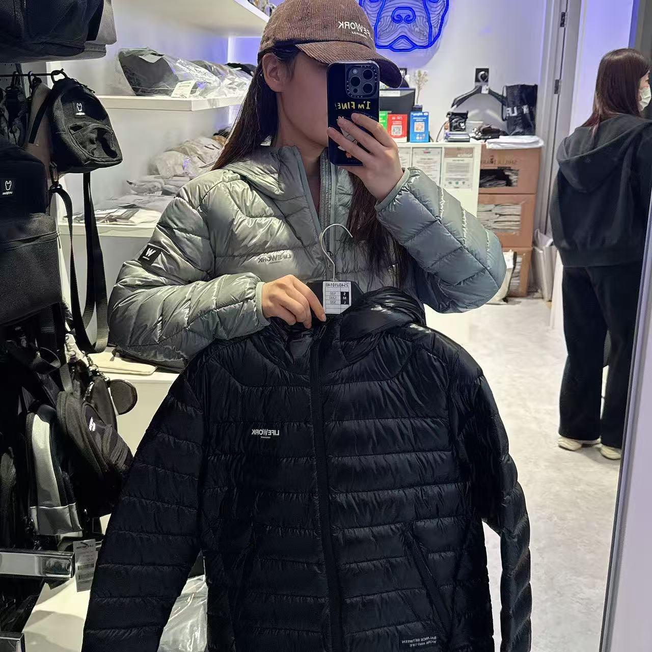 韓國 LifeWork Lite Glossy Hooded Down Jumper (鴨絨)【LW019】