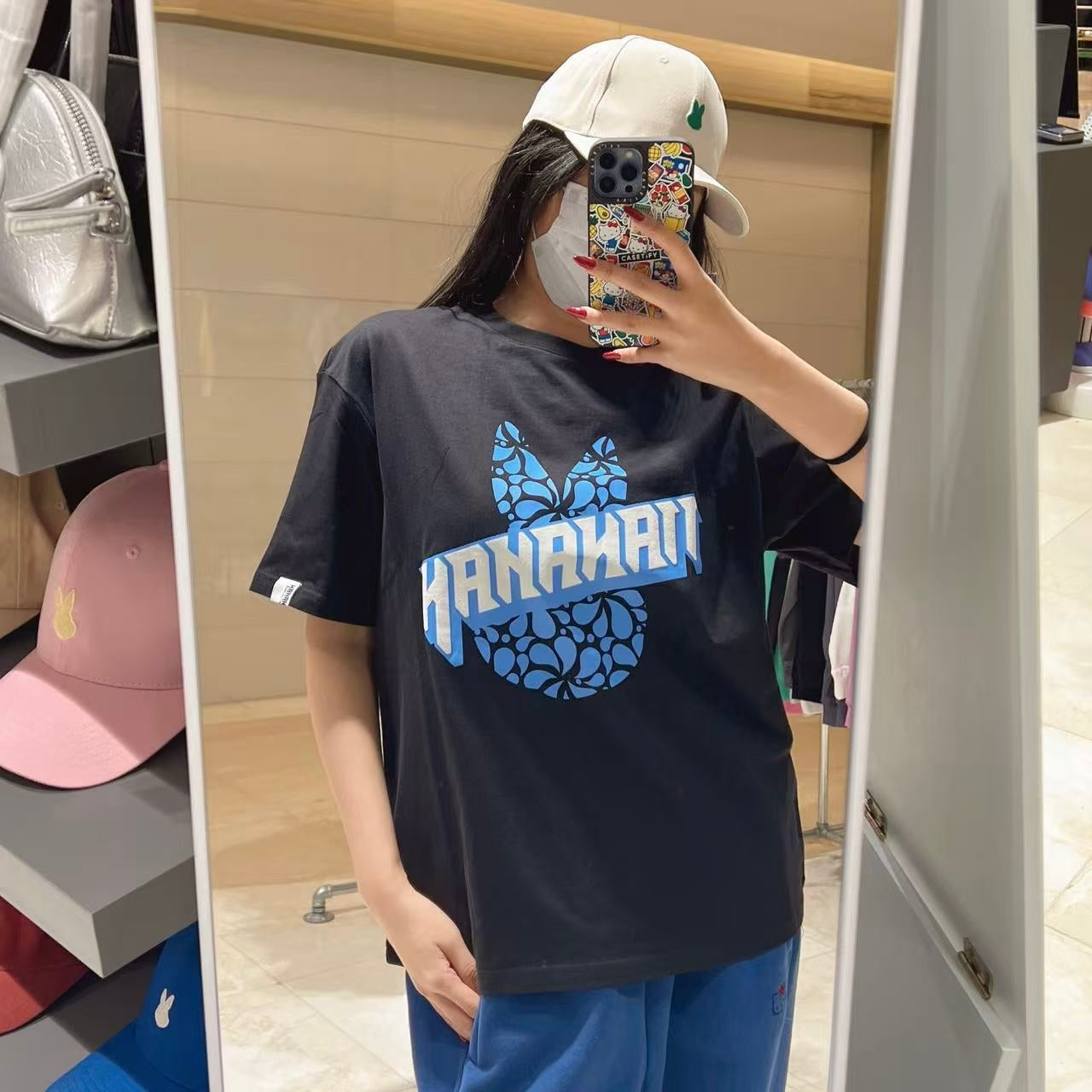 韓國 HANAHAII 純棉T恤 T-Shirt【HA018】 - STT Mall HK 靚太網購