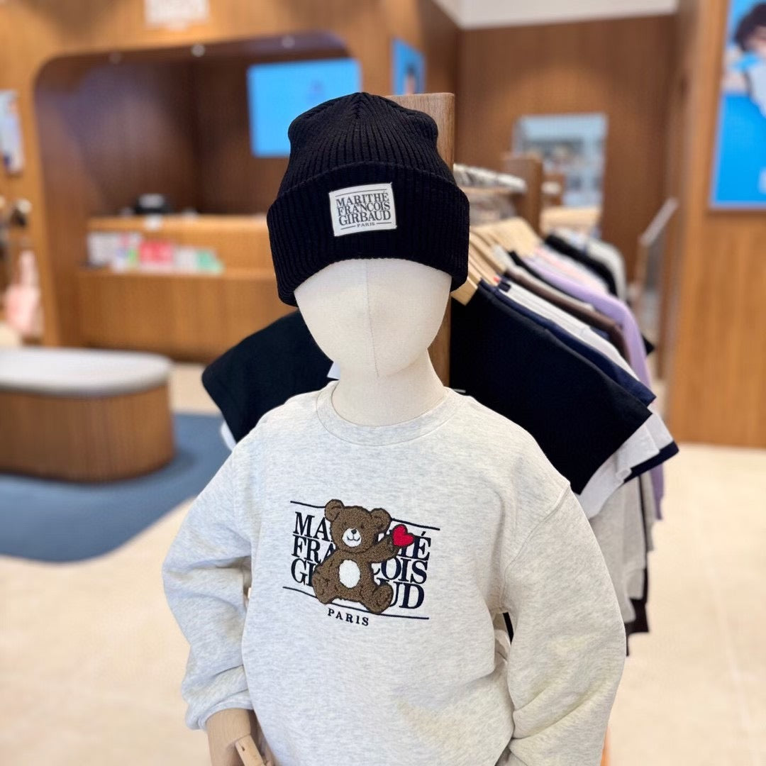 韓國 Marithe Francois Girbaud Kids Classic Logo Beanie【MF707】