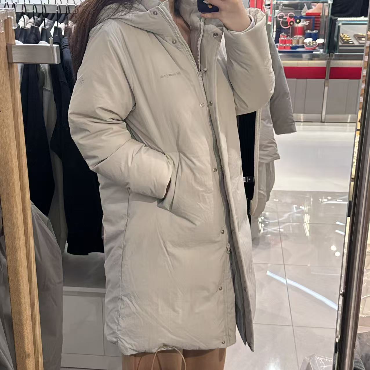 韓國 Snowpeak 女同款 City Camper Women's Long Down Jacket (鴨絨)【SN061】