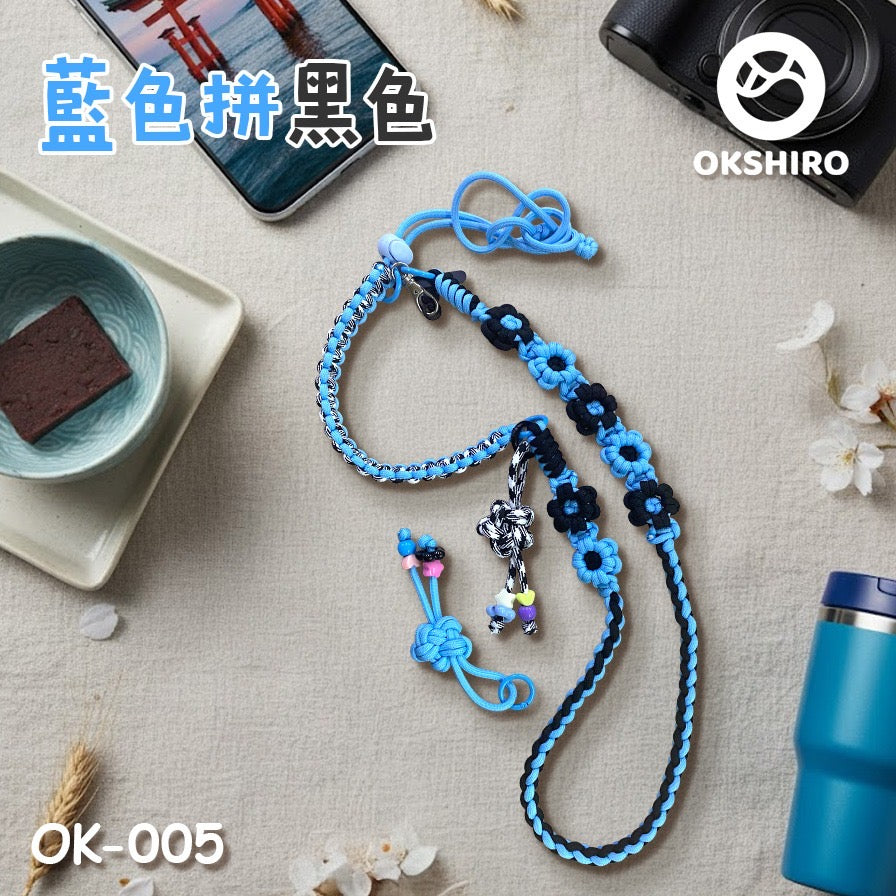 日本 Okshiro 2025設計款手機繩/手袋帶/相機帶【SE306】