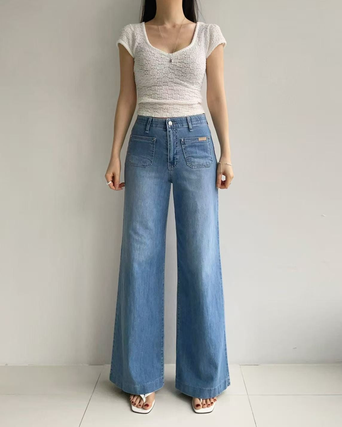 韓國 HowLuk 牛仔褲 (春季款)【H6008】