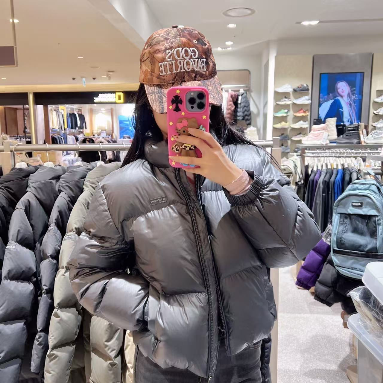 韓國 Discovery Women's Goose Down Mid-Padding (鵝絨)【DY217】