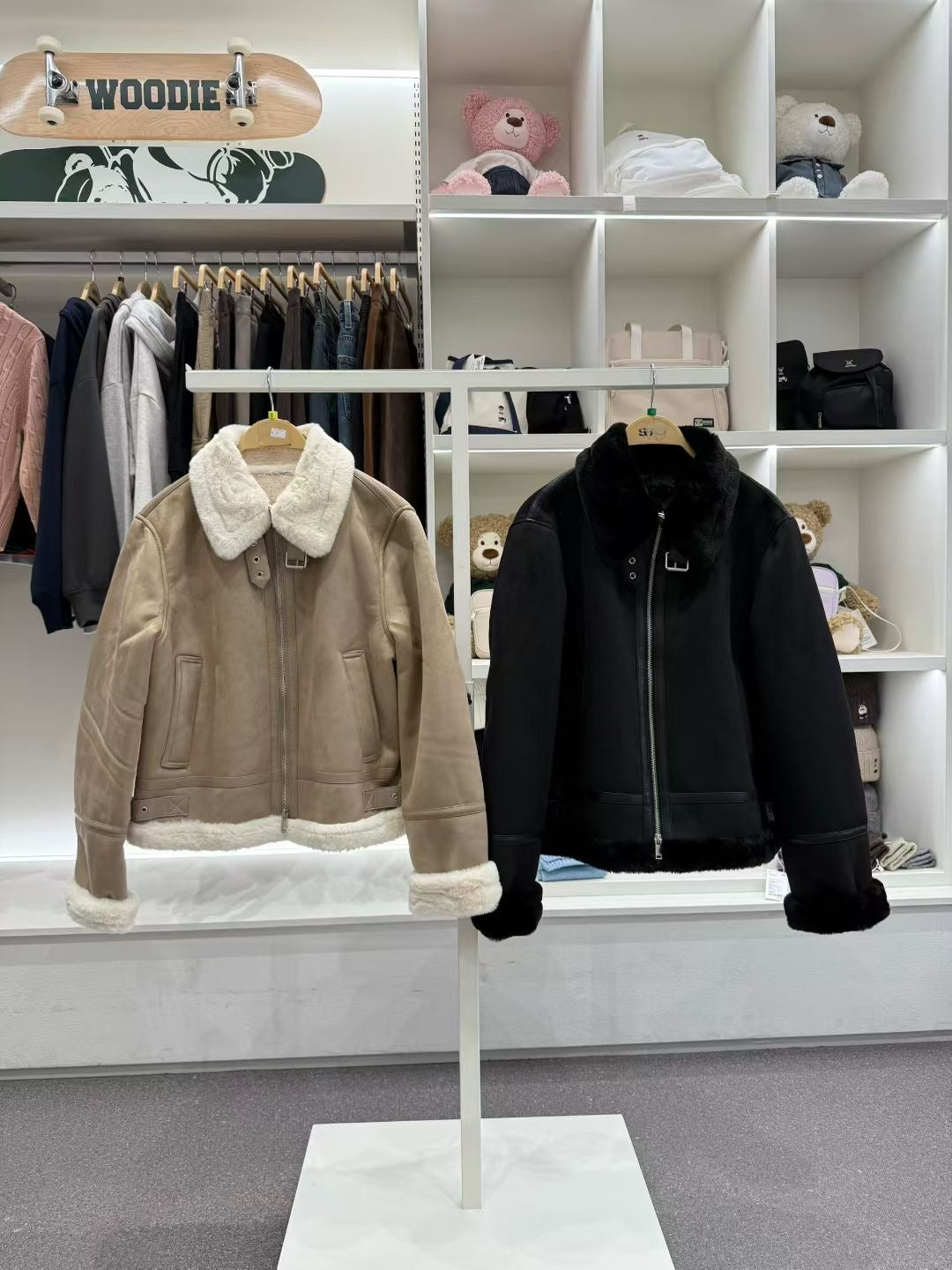 韓國 SPAO Fur Color Mustang【SP193】
