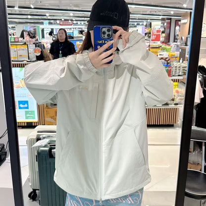 韓國 National Geographic Archelon Woven Stretch Hooded Zip-Up【NG018】