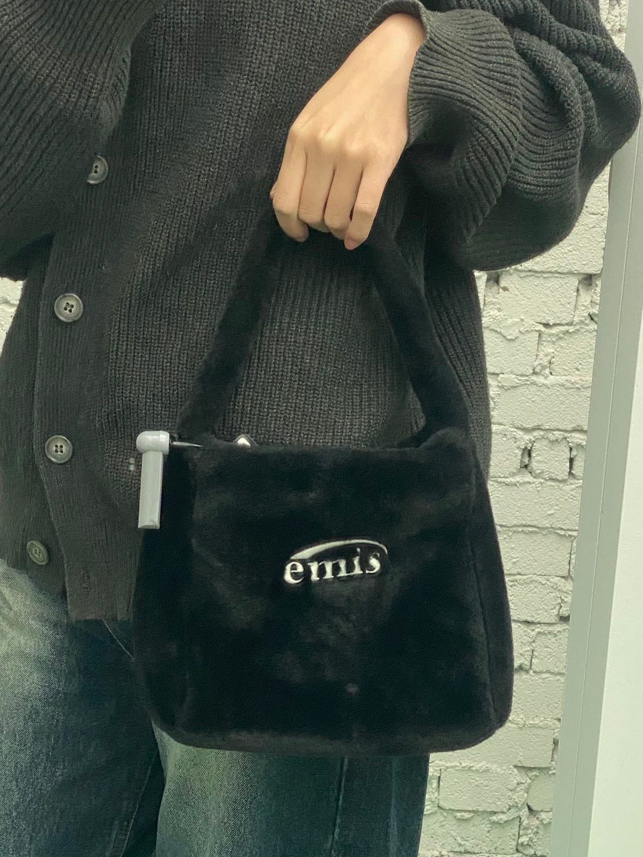 韓國 EMIS New Logo Fur Bag【ES011】