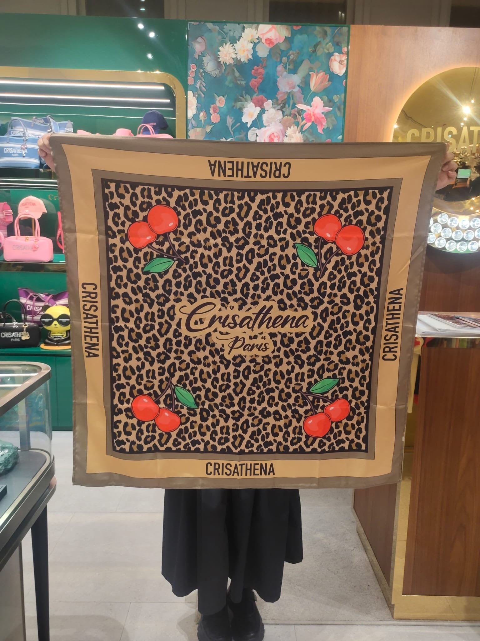 Crisathena Paris Scarf【SM207】