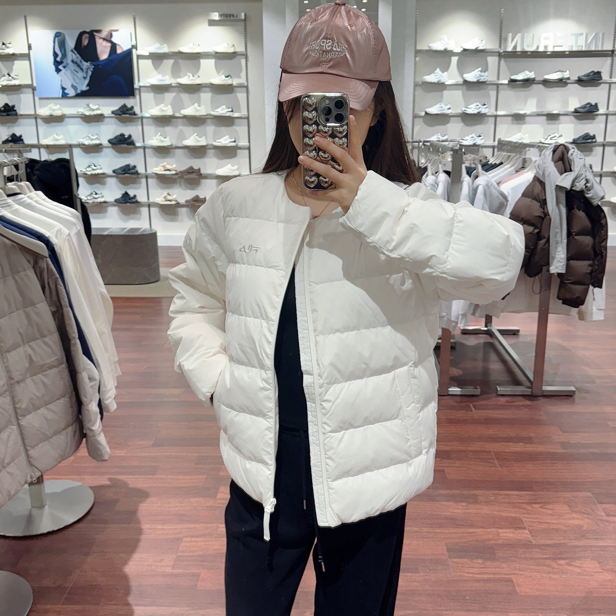 【現貨】韓國 FILA Basic Lightweight U-Neck Down【FA001】 - STT Mall HK 靚太網購